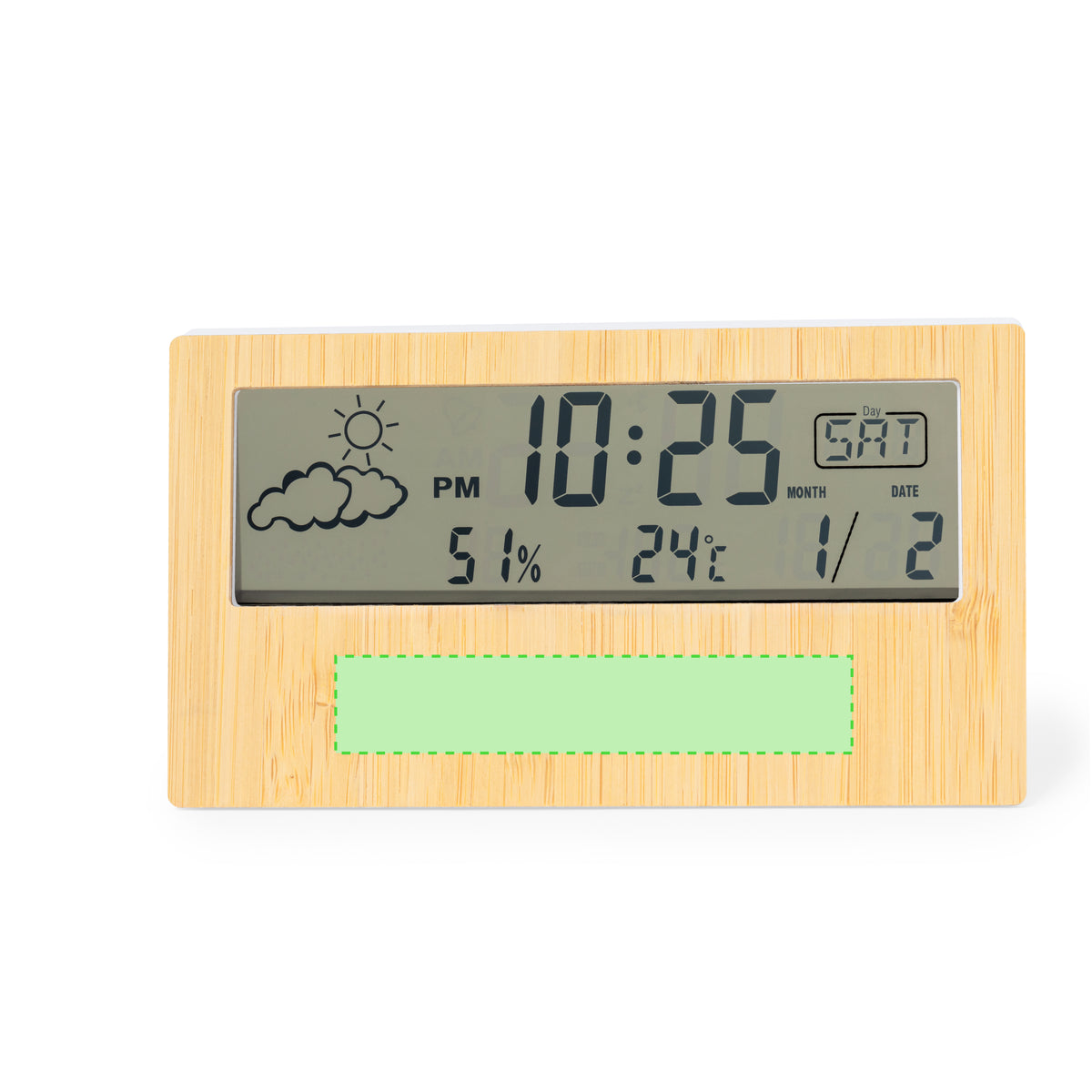 Roamer Bamboo Weather Station – Sustainable and Stylish Timepiece
