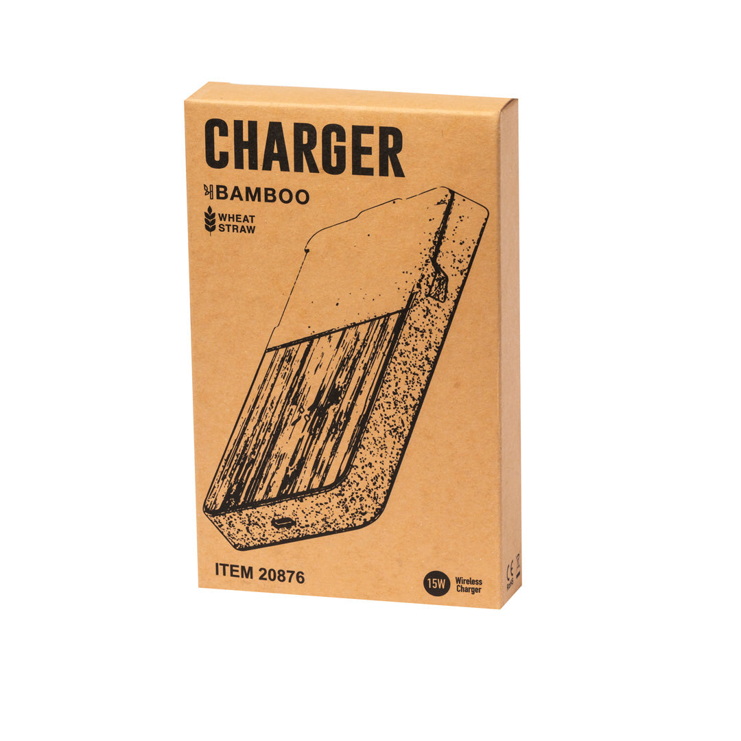 Barichen Wireless Charger with Holder – Sustainable and Versatile Charging Solution