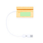 Cirzo Bamboo USB Hub – Sustainable and Practical Technology Accessory