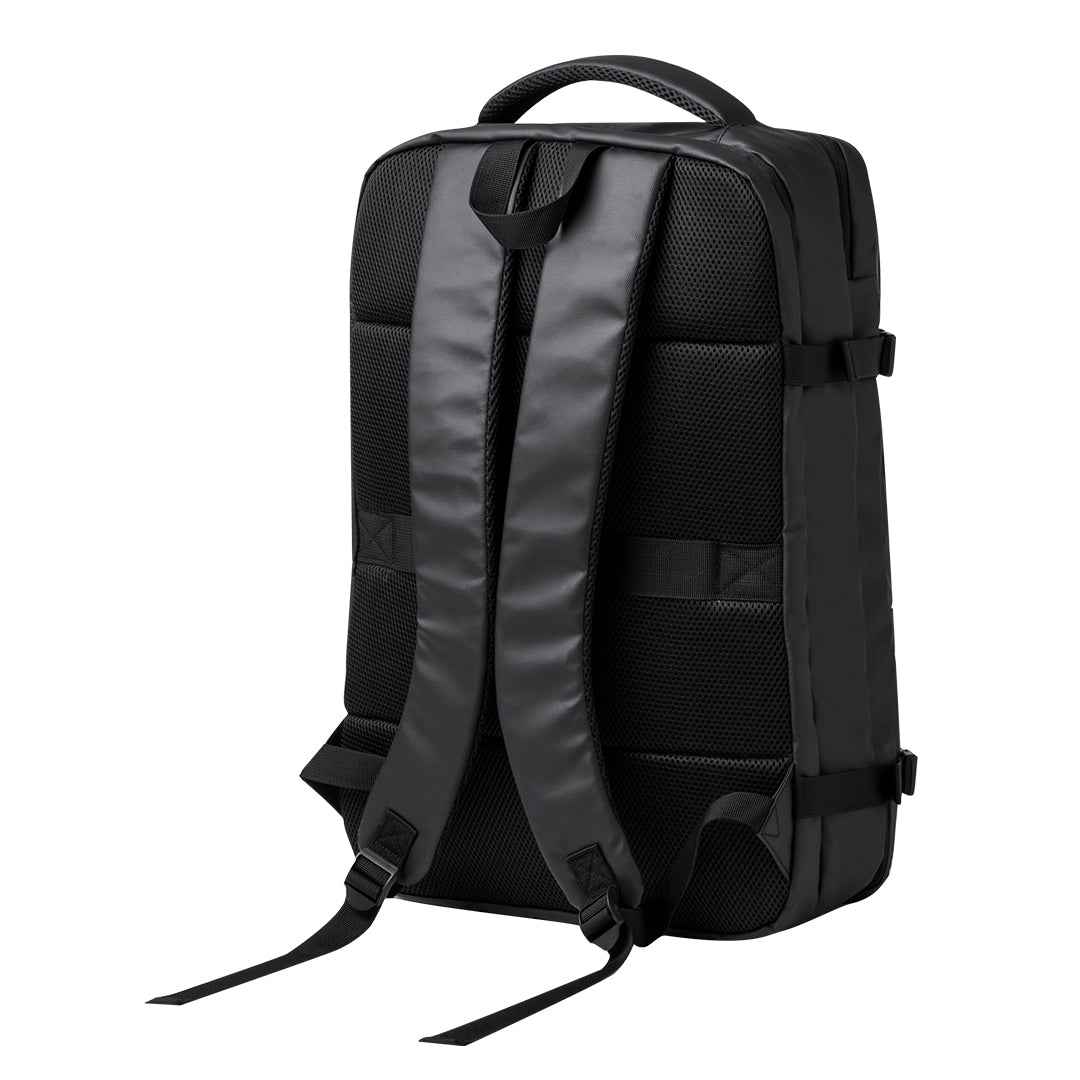 Tanen PU Leather Document Backpack - Stylish and Practical