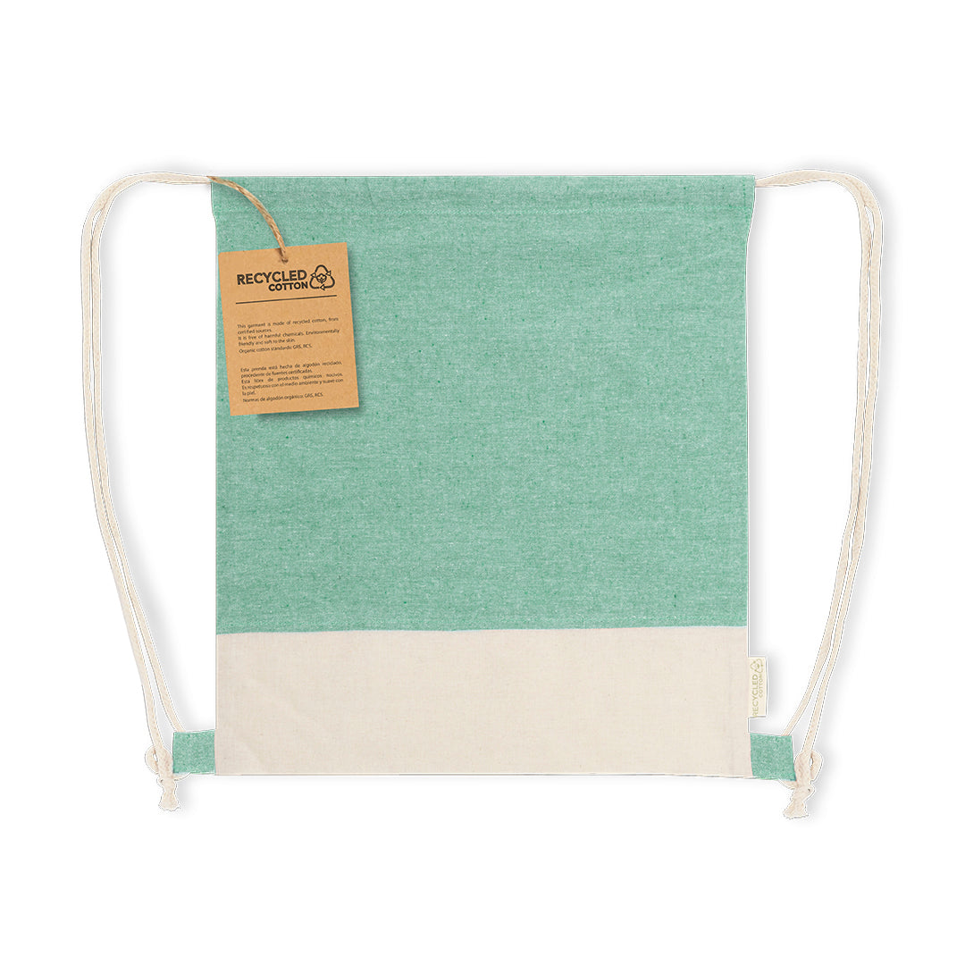 Vexira Recycled Cotton Drawstring Backpack – Sustainable and Practical