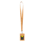 Beryel Natural Cork ID Holder with Lanyard – Sustainable Office Accessory