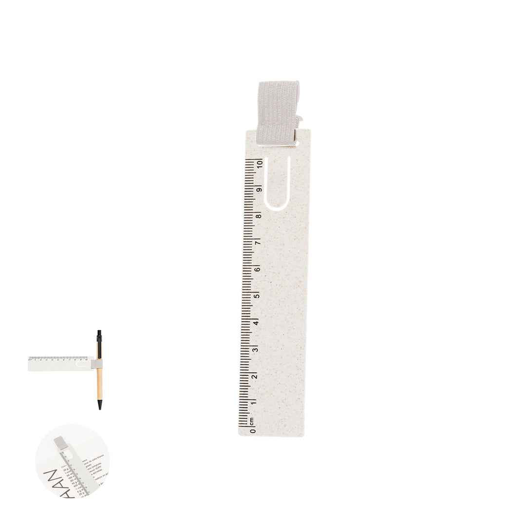 Loiza Sustainable Bookmark Ruler – Practical Eco-Friendly Office Accessory