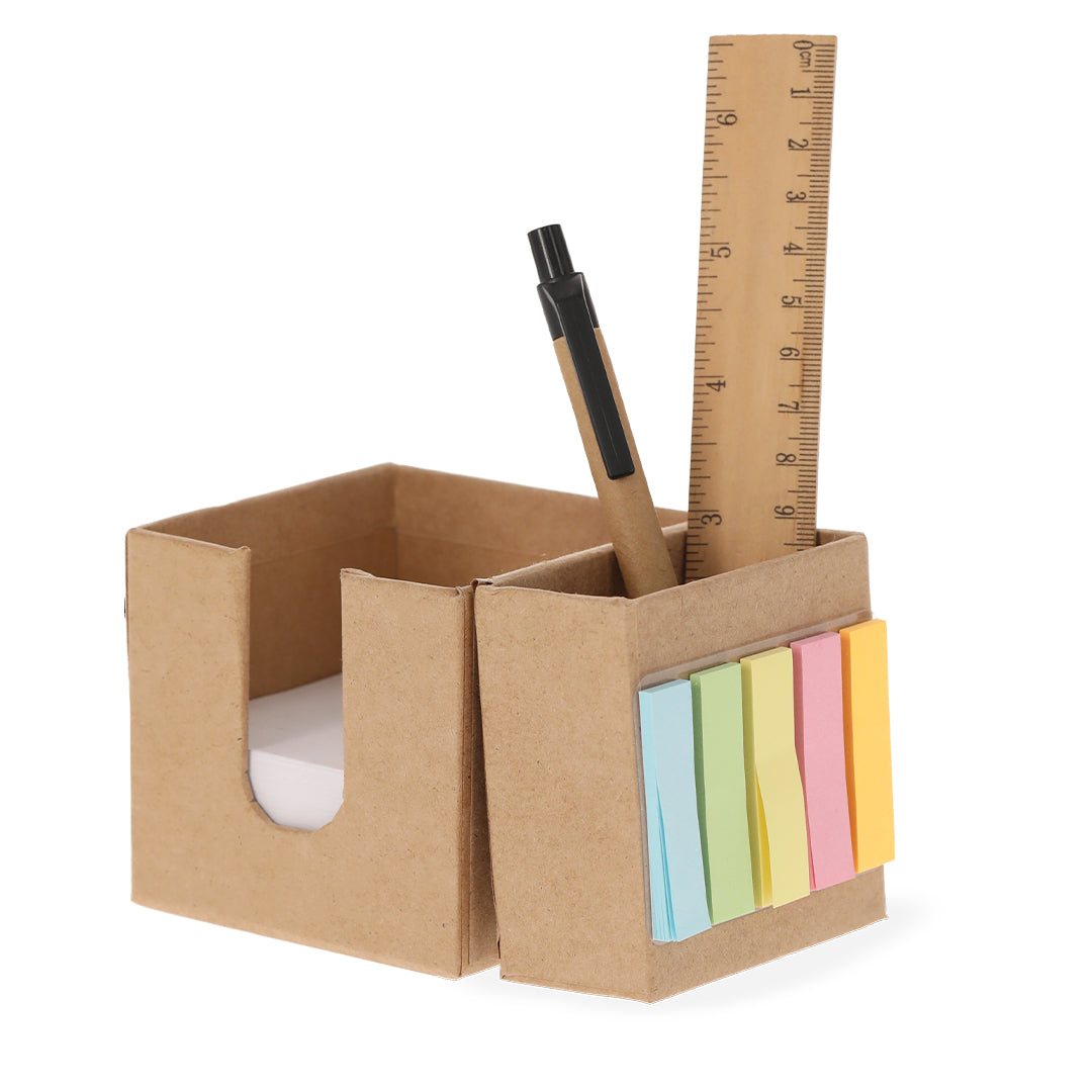 Eco-Friendly Recycled Cardboard Notepad Holder for Irish Businesses