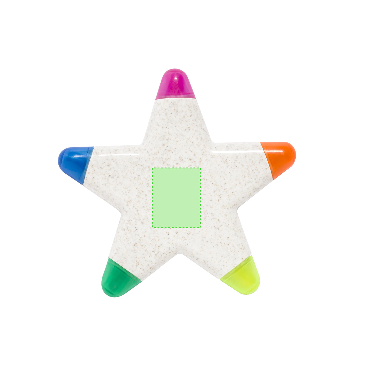 Pentar Highlighter – Sustainable Five-Colour Marker for Bulk Orders