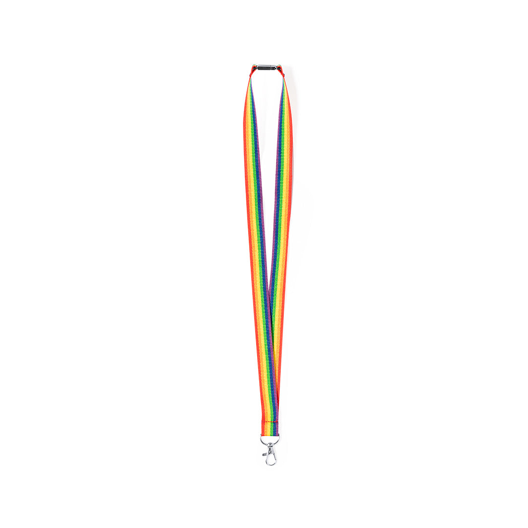 Mapik Lanyard - Quality Rainbow Polyester Lanyard for Bulk Orders