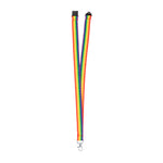Mapik Lanyard - Quality Rainbow Polyester Lanyard for Bulk Orders