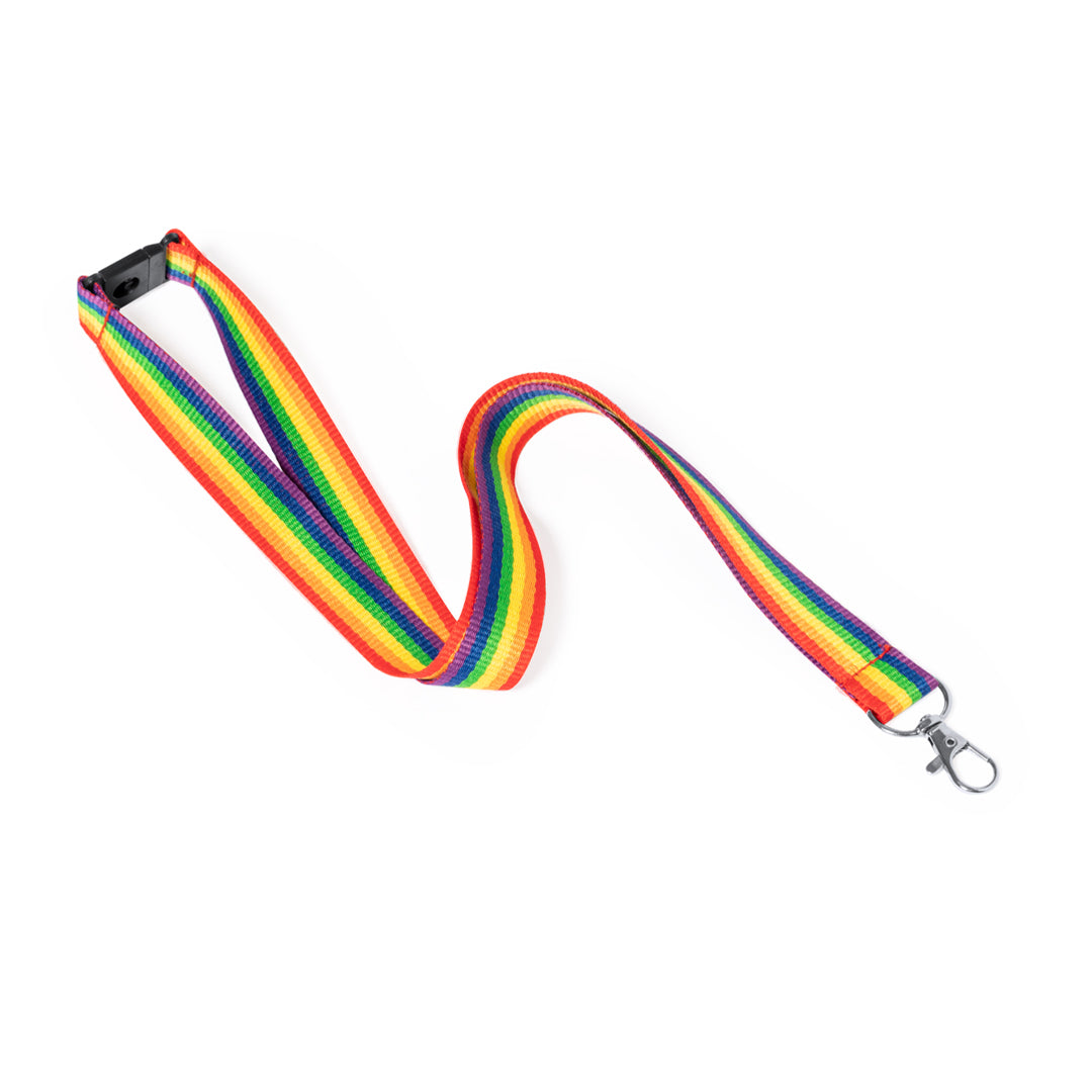 Mapik Lanyard - Quality Rainbow Polyester Lanyard for Bulk Orders