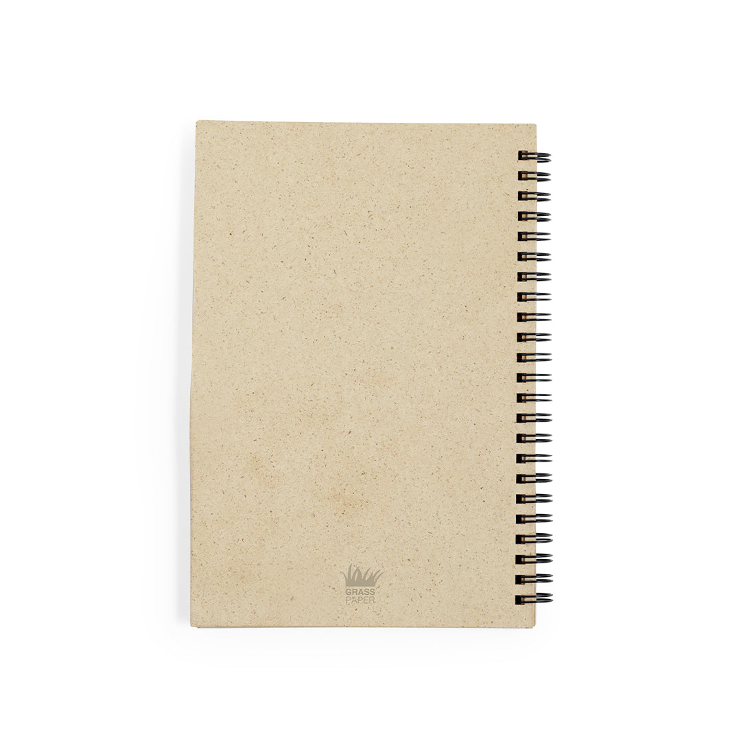Nigmar Grass Notebook – Sustainable A5 Hard Cover Notepad