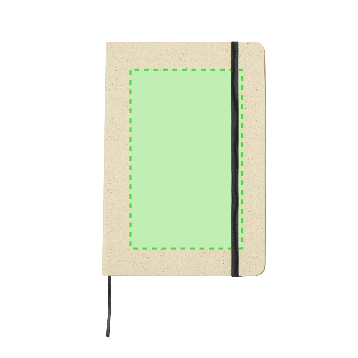 Yerx recycled grass notepad – Sustainable A5 notepad with hard covers