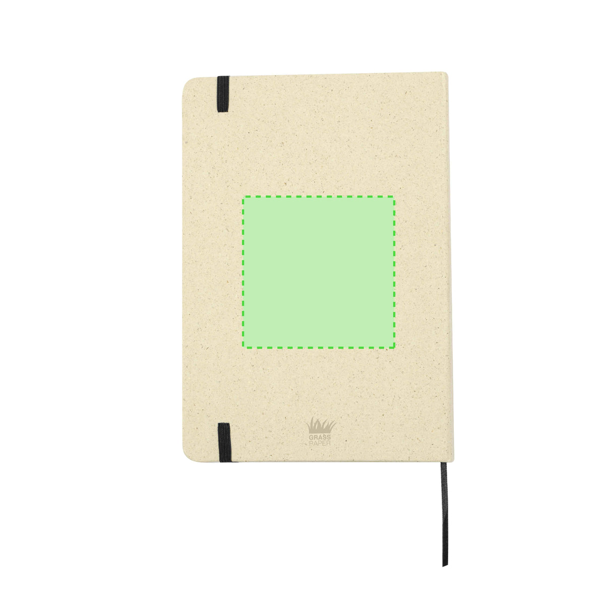 Yerx recycled grass notepad – Sustainable A5 notepad with hard covers