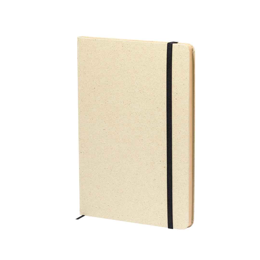 Yerx recycled grass notepad – Sustainable A5 notepad with hard covers
