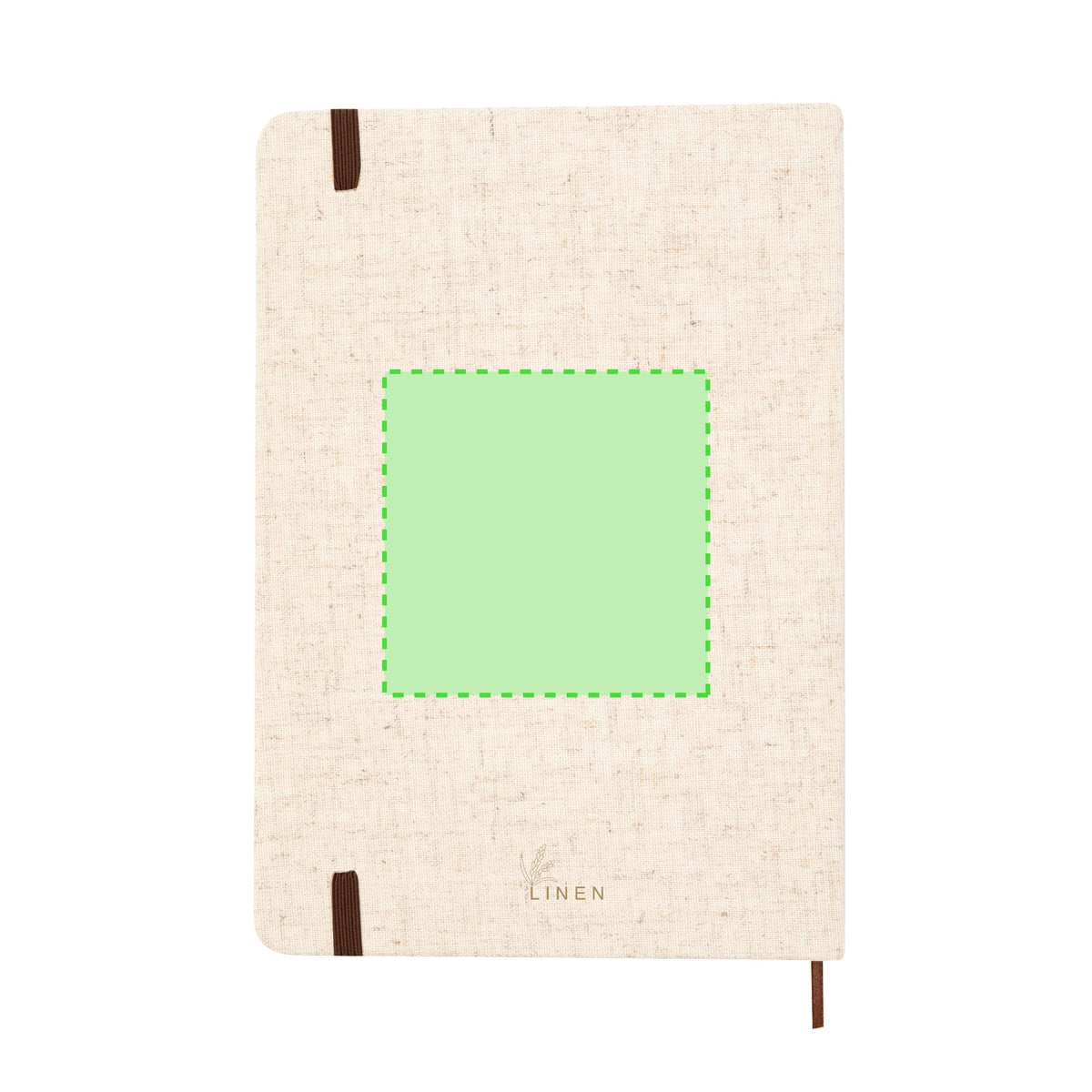Hucka Linen Notepad – Sustainable Office Essential