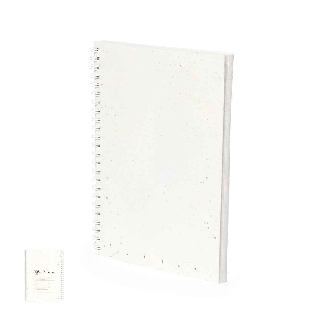 Bitar Seed Paper Ring Binder Notebook – Sustainable Office Essential