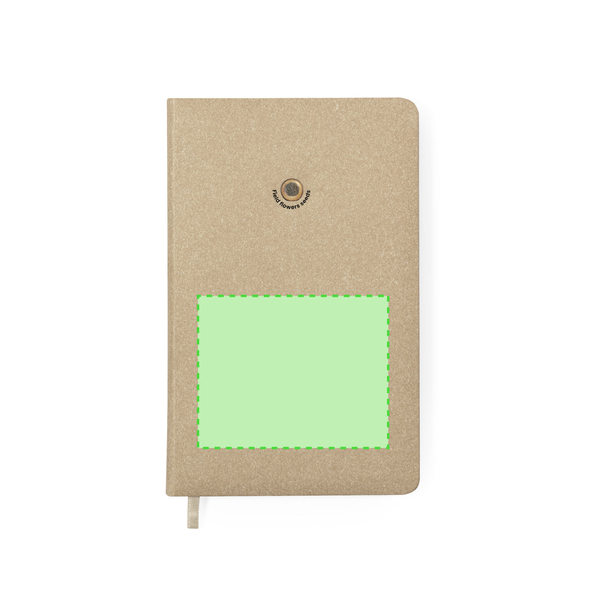Baupres Seed Notebook – Sustainable Recycled Cardboard Journal