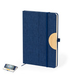 Jibs Notepad Holder - Sustainable RPET & Bamboo Design
