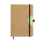 Drizax Notebook – Sustainable Cork Cover with Smartphone Holder