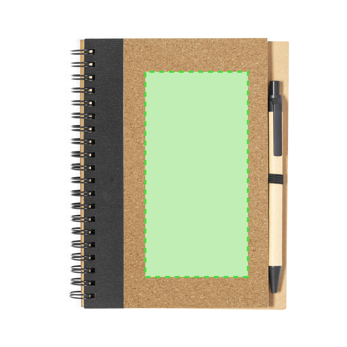Gienah Cork Notebook and Pen Set – Sustainable Office Essentials