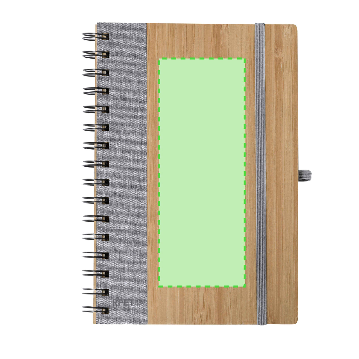 Gasmon Bamboo Notebook – Sustainable Ring Notebook with Bamboo Covers