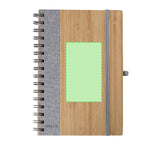 Gasmon Bamboo Notebook – Sustainable Ring Notebook with Bamboo Covers