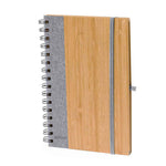 Gasmon Bamboo Notebook – Sustainable Ring Notebook with Bamboo Covers