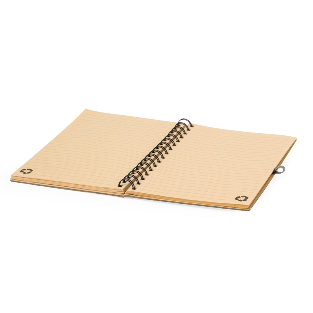 Gasmon Bamboo Notebook – Sustainable Ring Notebook with Bamboo Covers