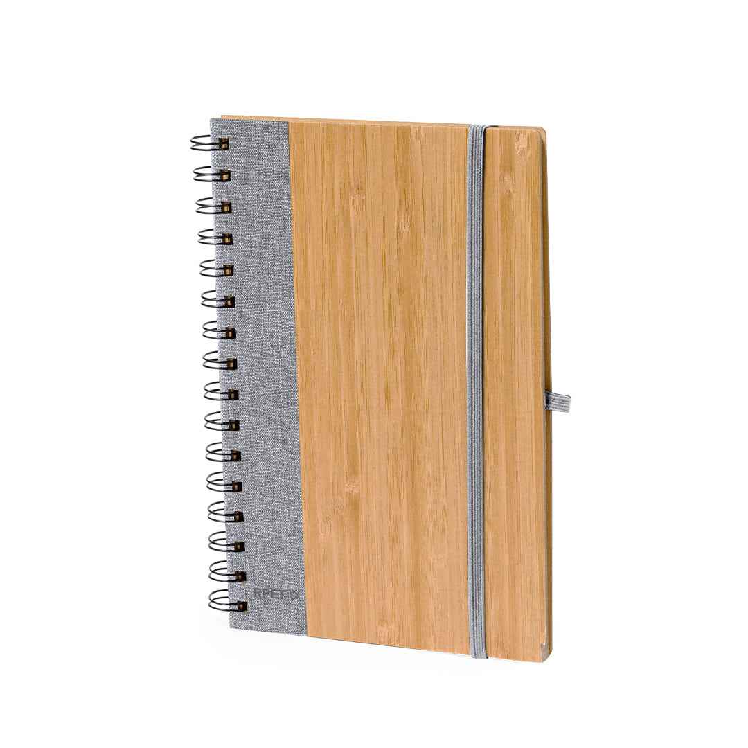 Gasmon Bamboo Notebook – Sustainable Ring Notebook with Bamboo Covers