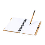 Mecony Recycled Cardboard Notebook Set for Sustainable Business Use