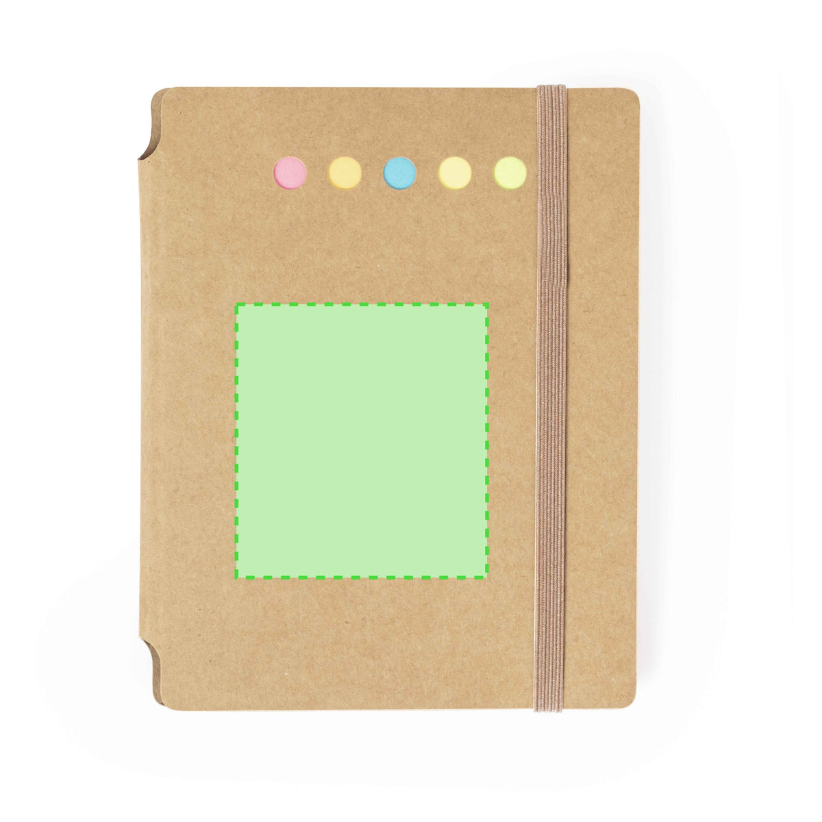Wombax Recycled Cardboard Notepad – Sustainable Office Essential