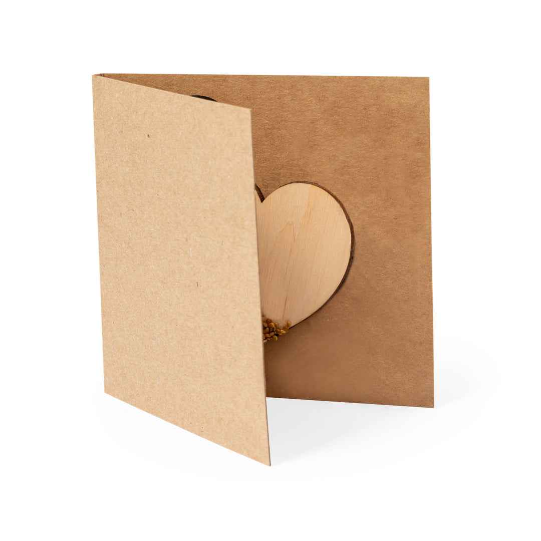 Liani - Heart of Seeds Wooden Gift with Wildflower Seeds