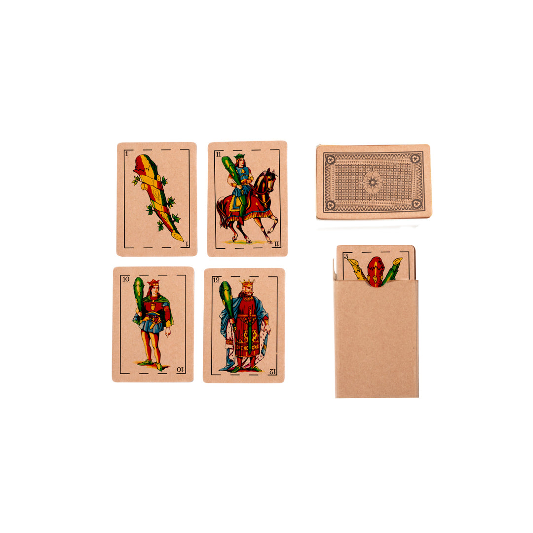 Brisca Spanish Deck of Cards – Sustainable Recycled Cardboard Playing Cards