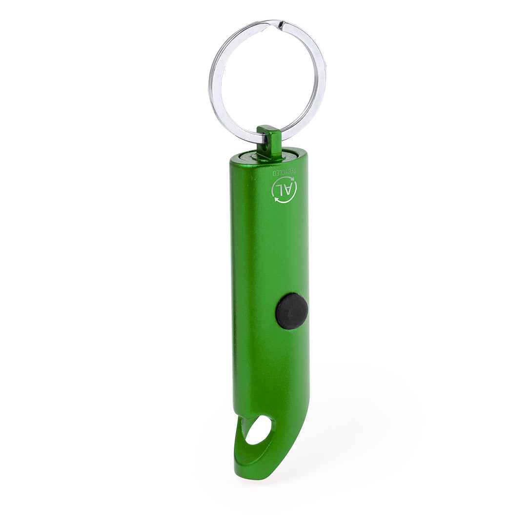 Kushing Recycled Aluminium Keyring Opener – Sustainable and Practical