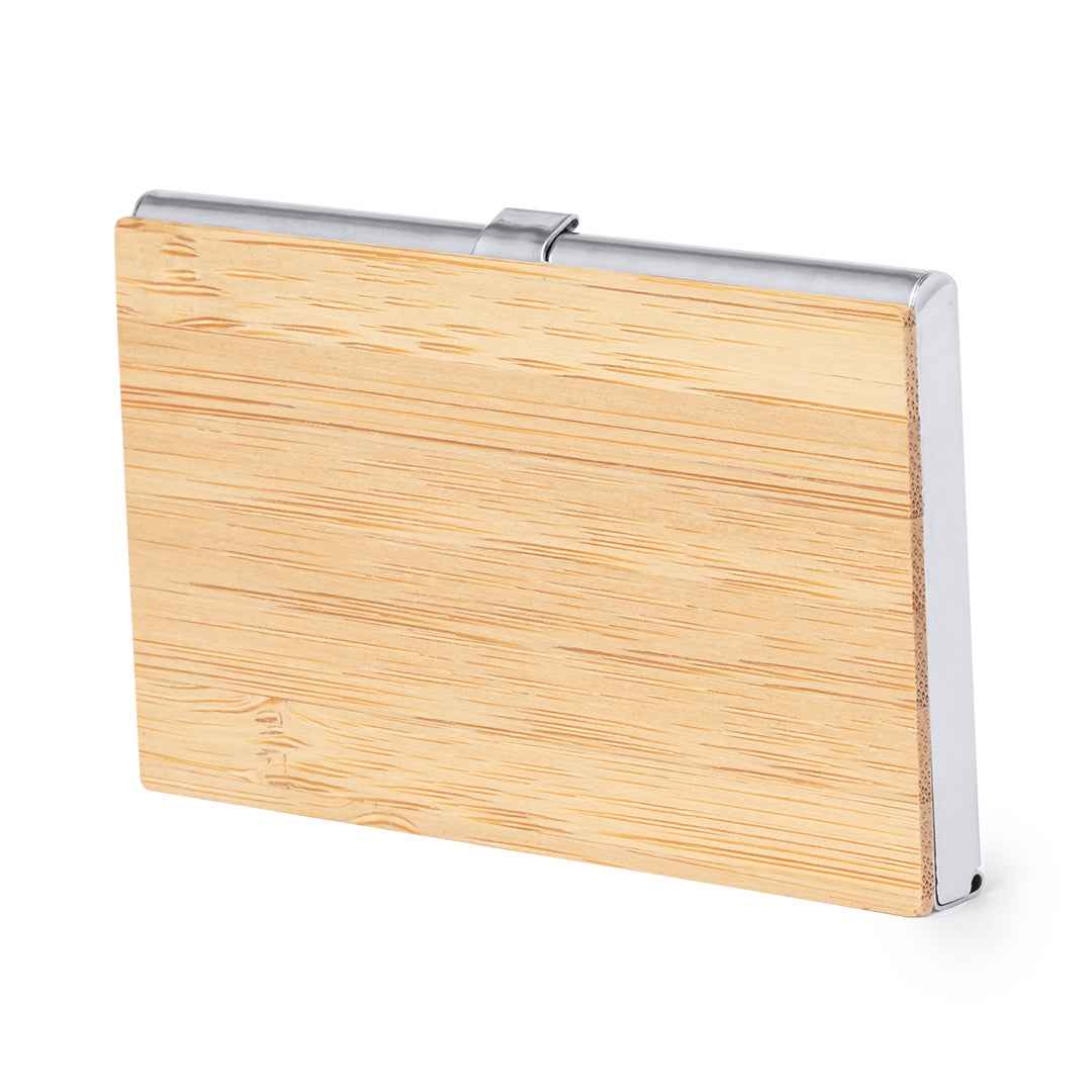 Eltanin Bamboo Card Holder – Sustainable & Stylish