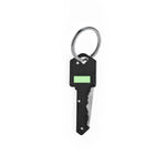 Koburn Key-Shaped Knife – Aluminium and Stainless Steel Folding Blade