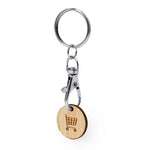 Inoki Bamboo Coin Keyring – Sustainable Promotional Gift