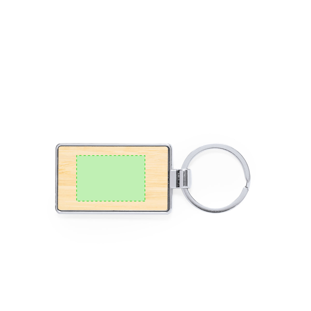 Arixon Bamboo Keyring – Sustainable Promotional Gift from Fou Tees Ireland