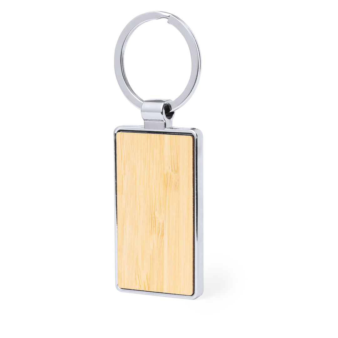 Arixon Bamboo Keyring – Sustainable Promotional Gift from Fou Tees Ireland