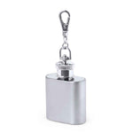Deneb Flask Keychain – Stainless Steel 30ml Flask with Swivel Hook