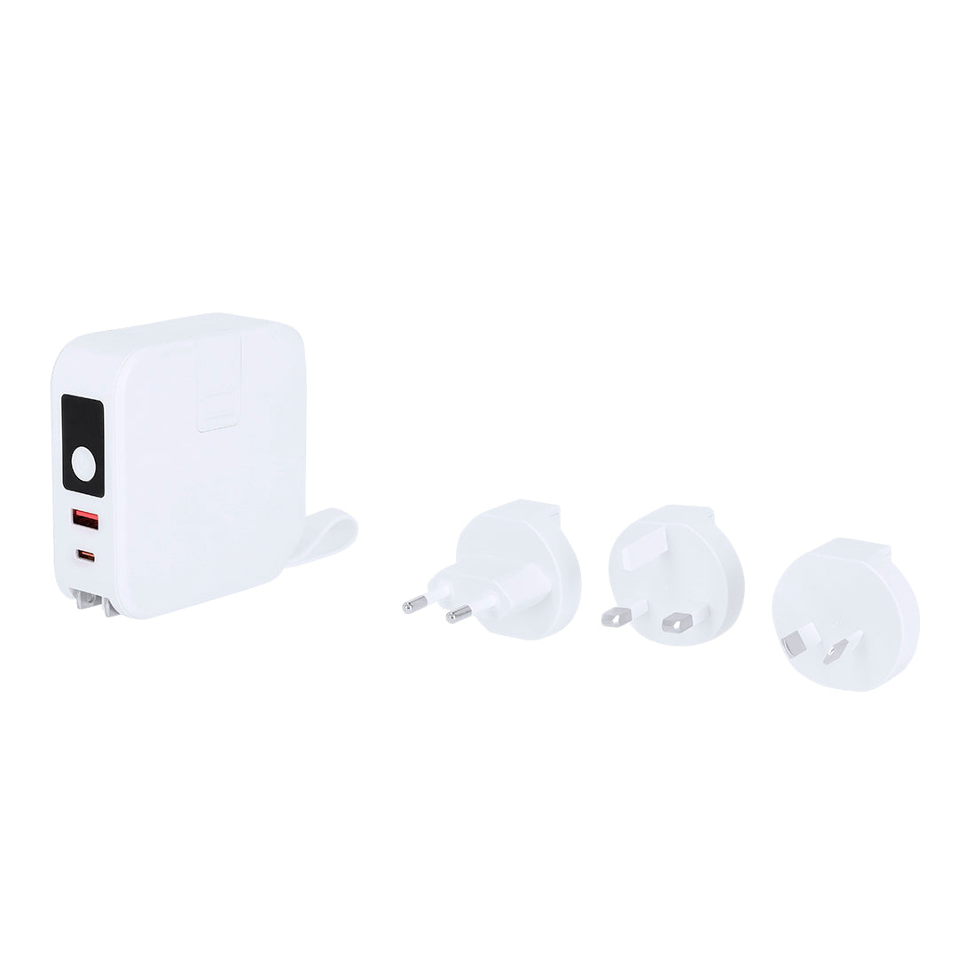 Joks Wireless Travel Adapter with Powerbank – Reliable Charging for Irish Businesses