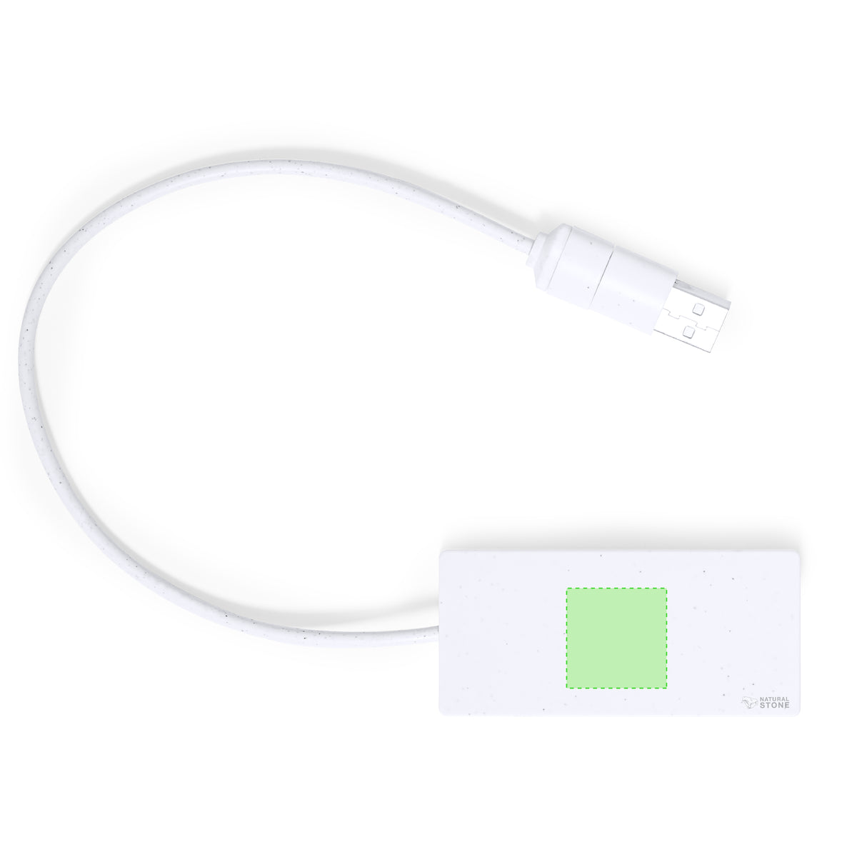 Nagent USB Hub – Eco-Friendly Stone Extract Design | Fou Tees Ireland