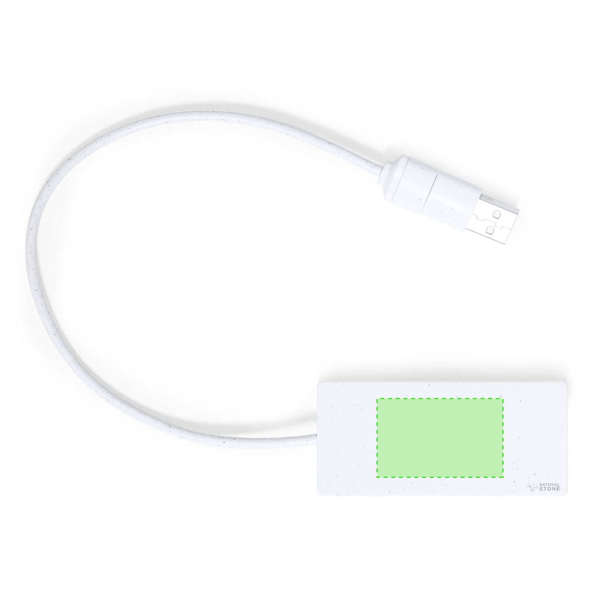 Nagent USB Hub – Eco-Friendly Stone Extract Design | Fou Tees Ireland