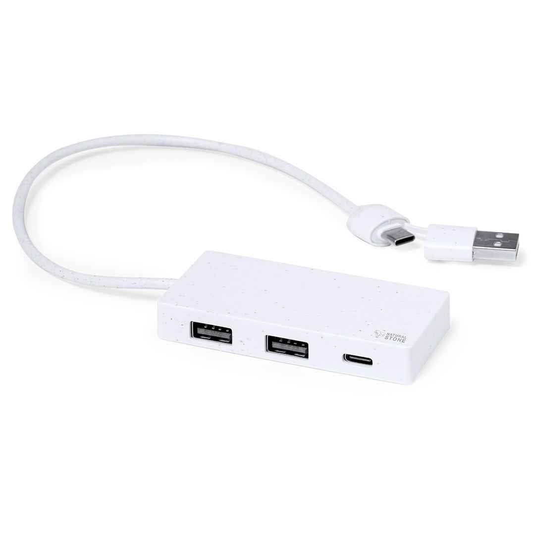 Nagent USB Hub – Eco-Friendly Stone Extract Design | Fou Tees Ireland
