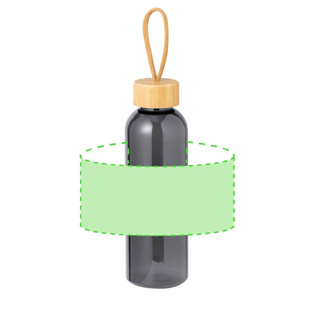 Tournax Bottle – Sustainable 650ml RPET Bottle with Bamboo Cap