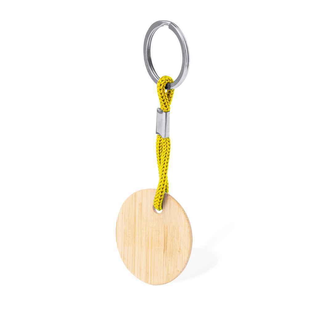 Cirbam Bamboo Key Ring – Sustainable Promotional Gift from Fou Tees Ireland