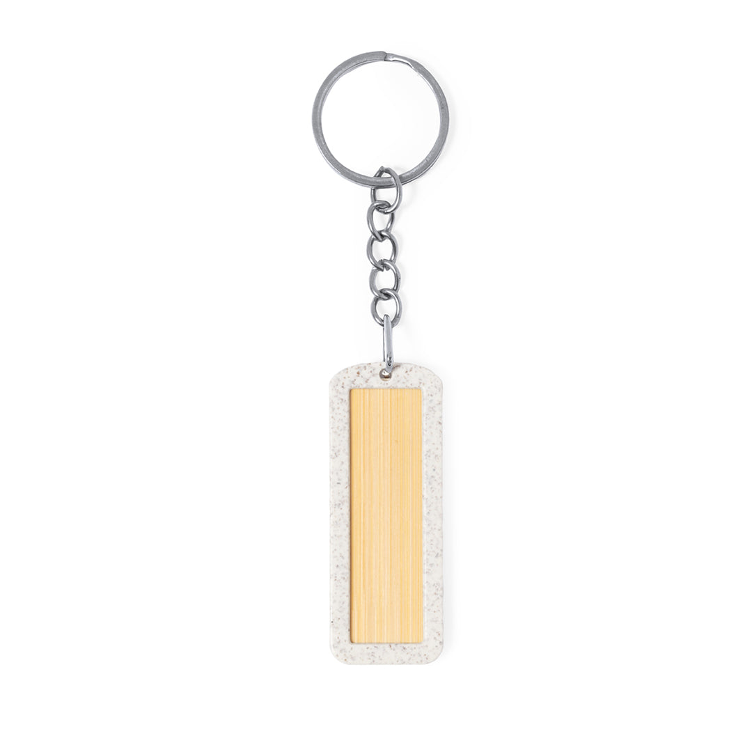 Veterson Eco Bamboo Keyring – Sustainable Promotional Gift from Fou Tees Ireland