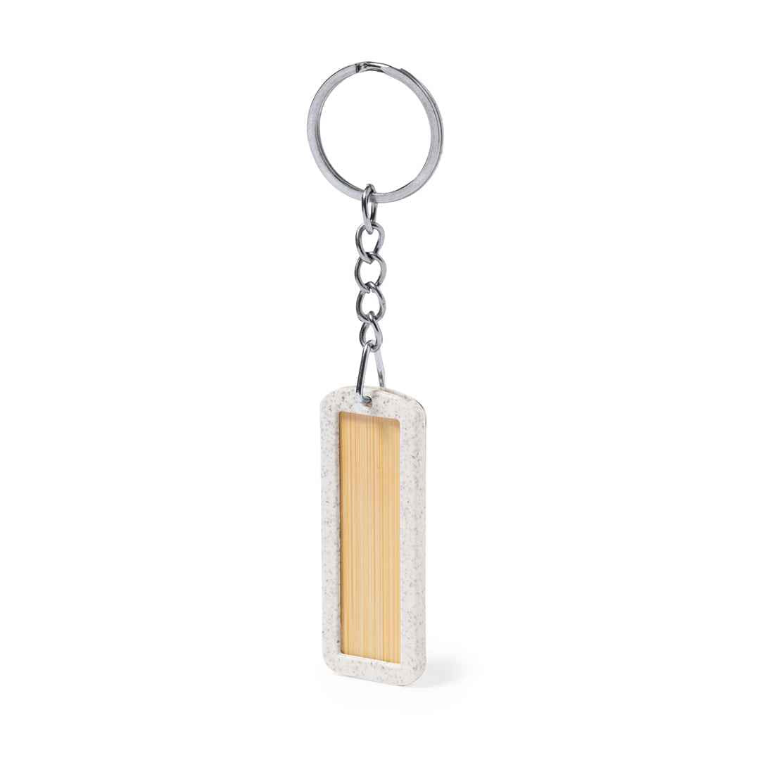 Veterson Eco Bamboo Keyring – Sustainable Promotional Gift from Fou Tees Ireland
