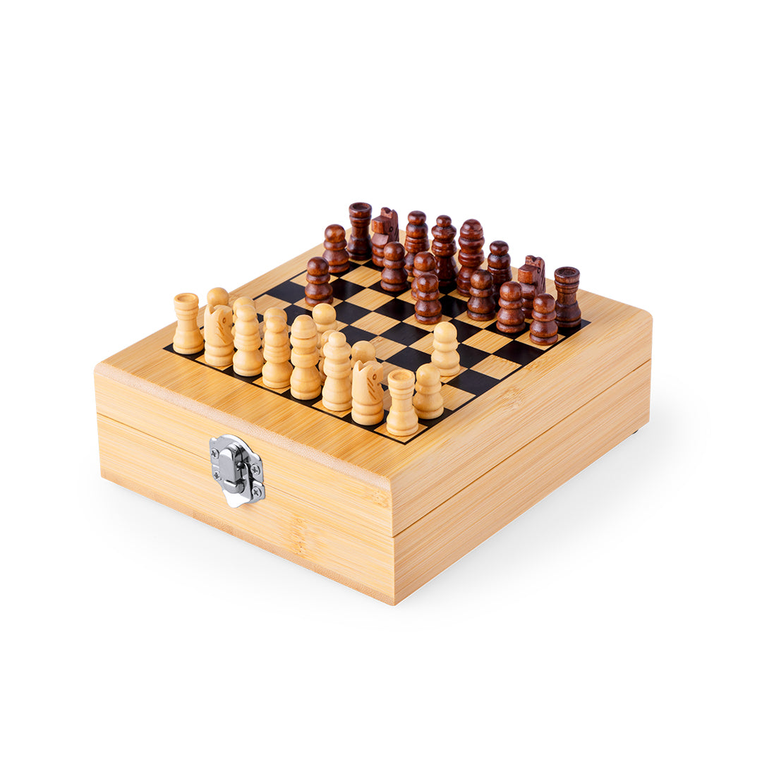 Paluk Bamboo Chess Wine Set - Sustainable Wine Accessories