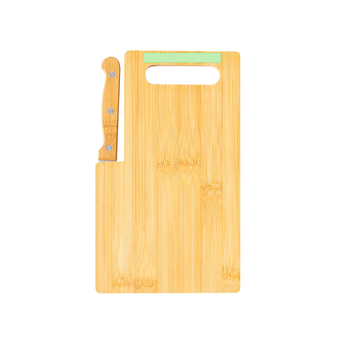 Seslat Bamboo Kitchen Board with Knife – Durable and Eco-Friendly
