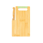 Seslat Bamboo Kitchen Board with Knife – Durable and Eco-Friendly