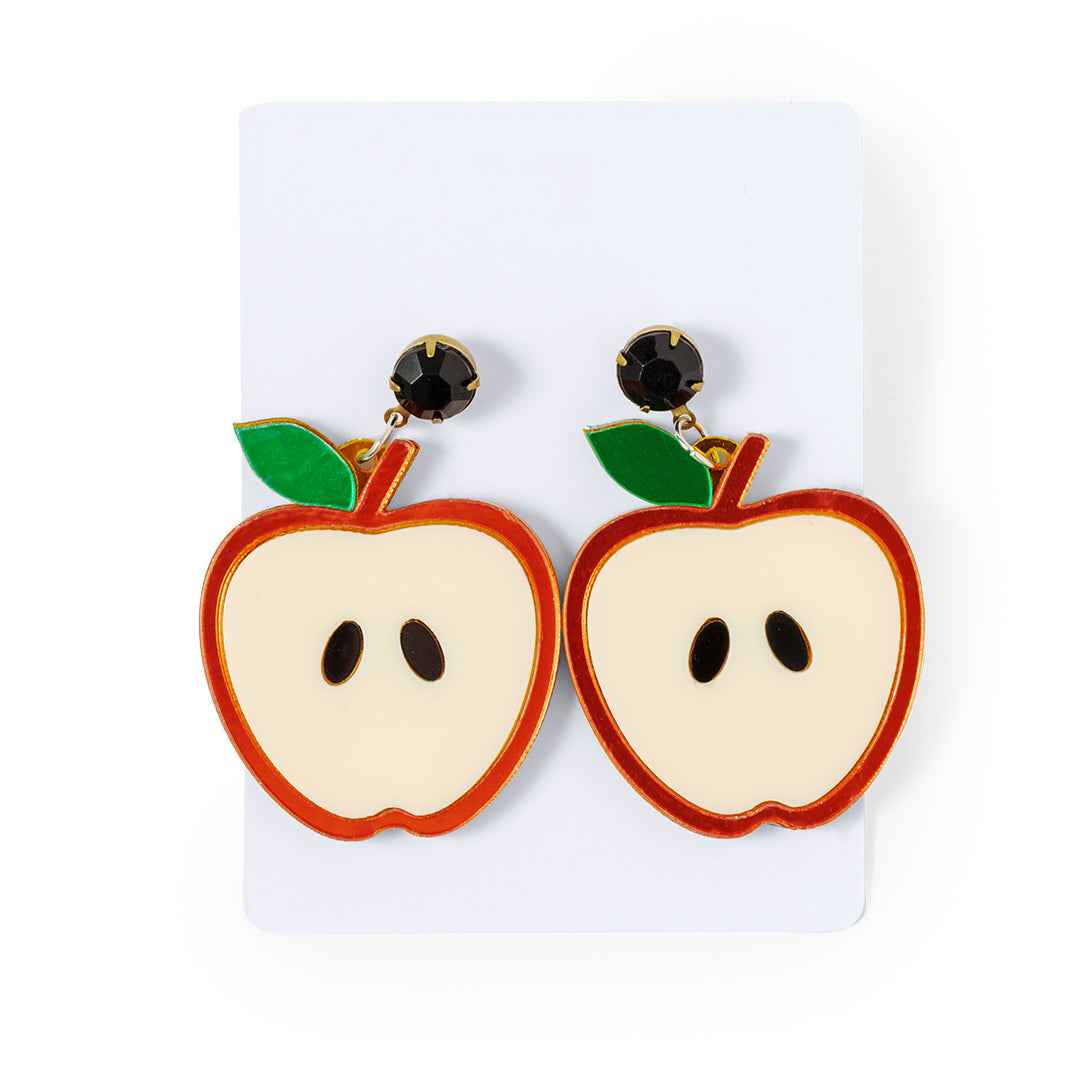 Kely Fruit Earrings - Colourful and Unique Accessories by Fou Tees Ireland
